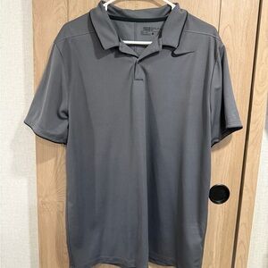 Nike Men’s Dark Gray Dri-FIT Polo